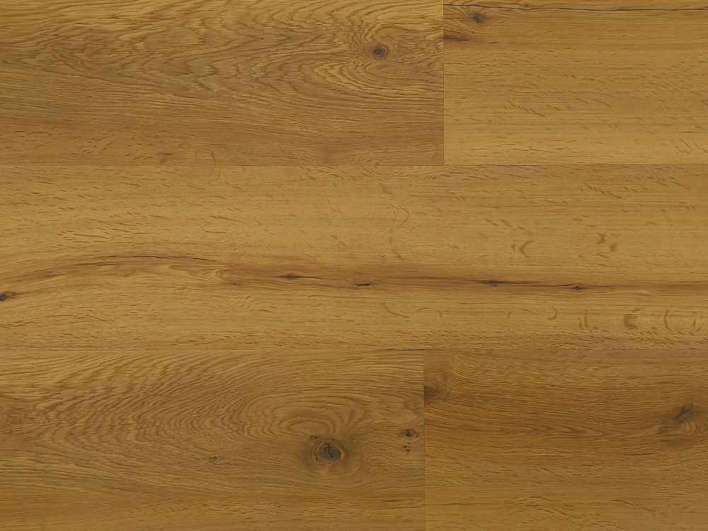 SPC-Bodenbelag, warme gelbe Holzmaserung, 9 x 60 Zoll, 5,5 mm IXPE-Unterlage, Uniclick Lock