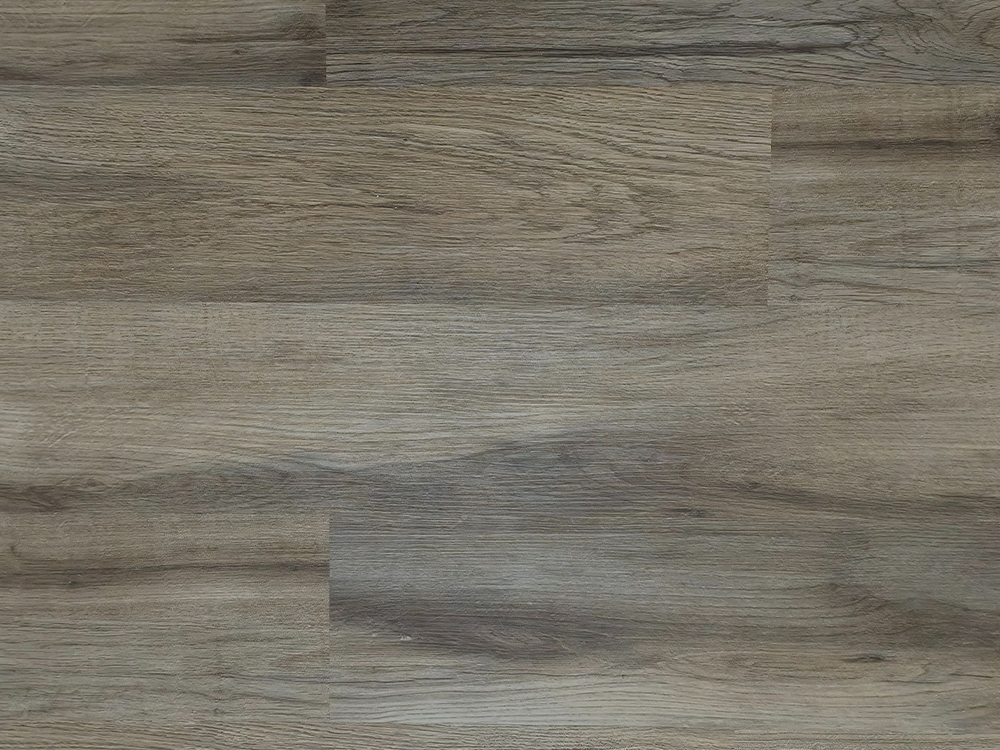 SPC-Bodenbelag, zementgraue Holzmaserung, 7,25 x 48 Zoll, 4,5 mm